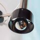 Vintage 1960s applique design stainless steel/black Nordisk Solar
