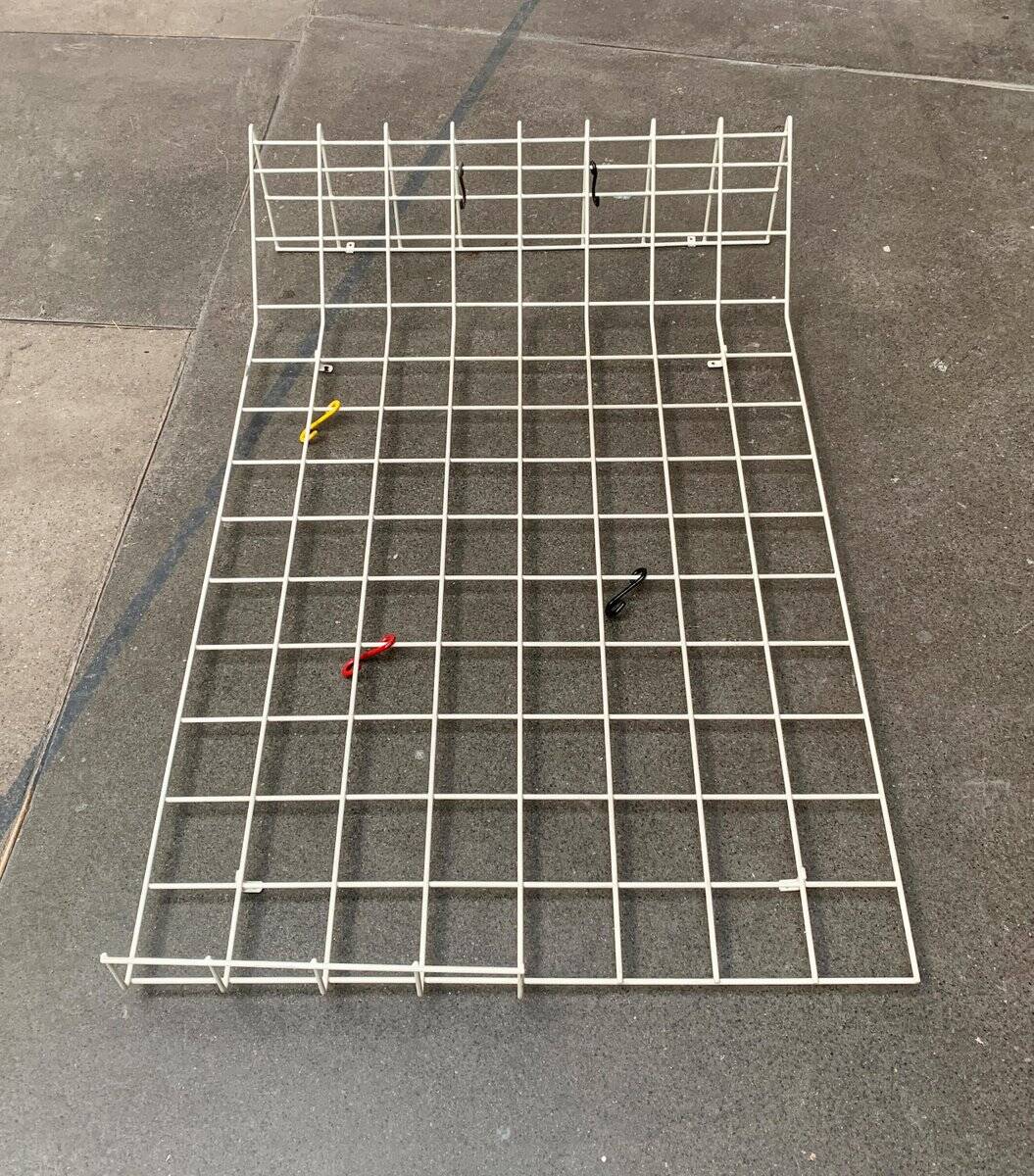 Mid-century German minimalist rope coat rack from the 1960s.