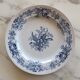Assiette faience anglaise