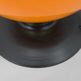 Postmodern orange glass table/floor lamp, 2000s