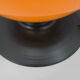 Postmodern orange glass table/floor lamp, 2000s