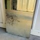 Large vintage mirror with bevelled glass.