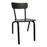 Children's chair in metal and wood