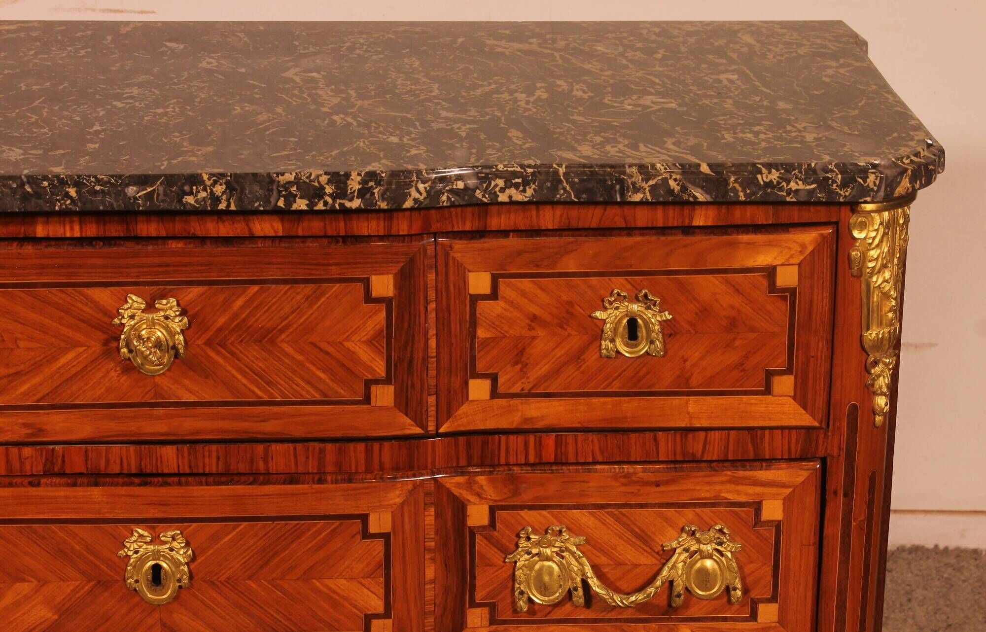 transitional period commode stamped Lardin - 18th century