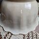 Antique salad bowl by Jules Vieillard & Cie Bordeaux, shell shape – 19th century