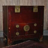Buffet antique chinois 2 portes, 2 trappes