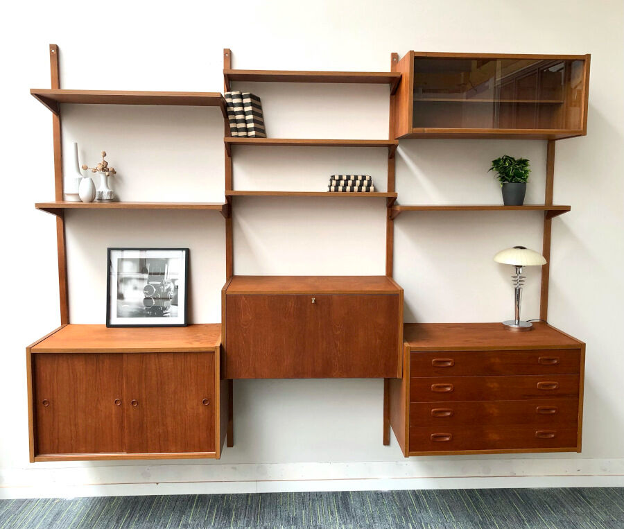 Bibliothèque modulable par Ps System * 243 cm