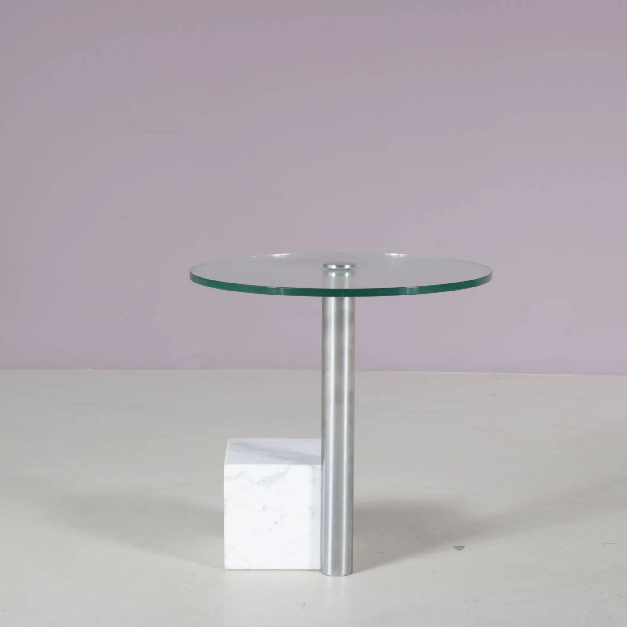 Table d'appoint HK-2 des années 1980 par Hank Kwint pour Metaform, Pays-Bas