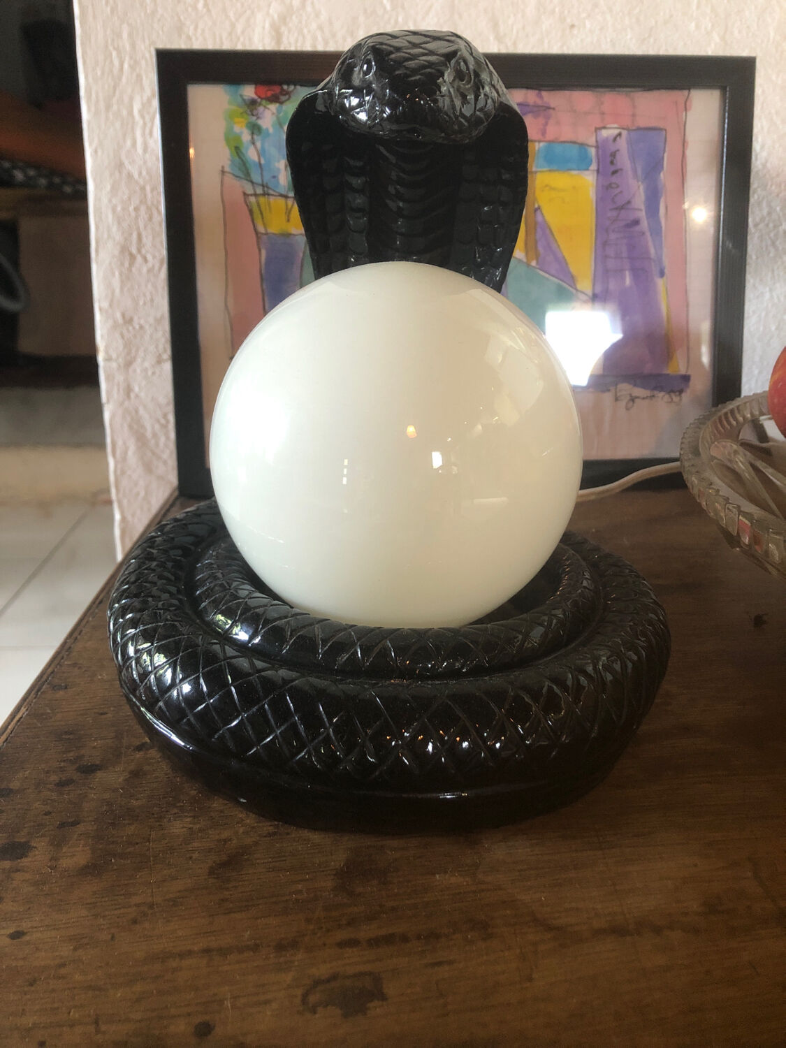 Cobra lamp from the 1970s