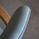 Modern Danish, curved oak chaise longue, attributed to Viggo Boesen, 1950s