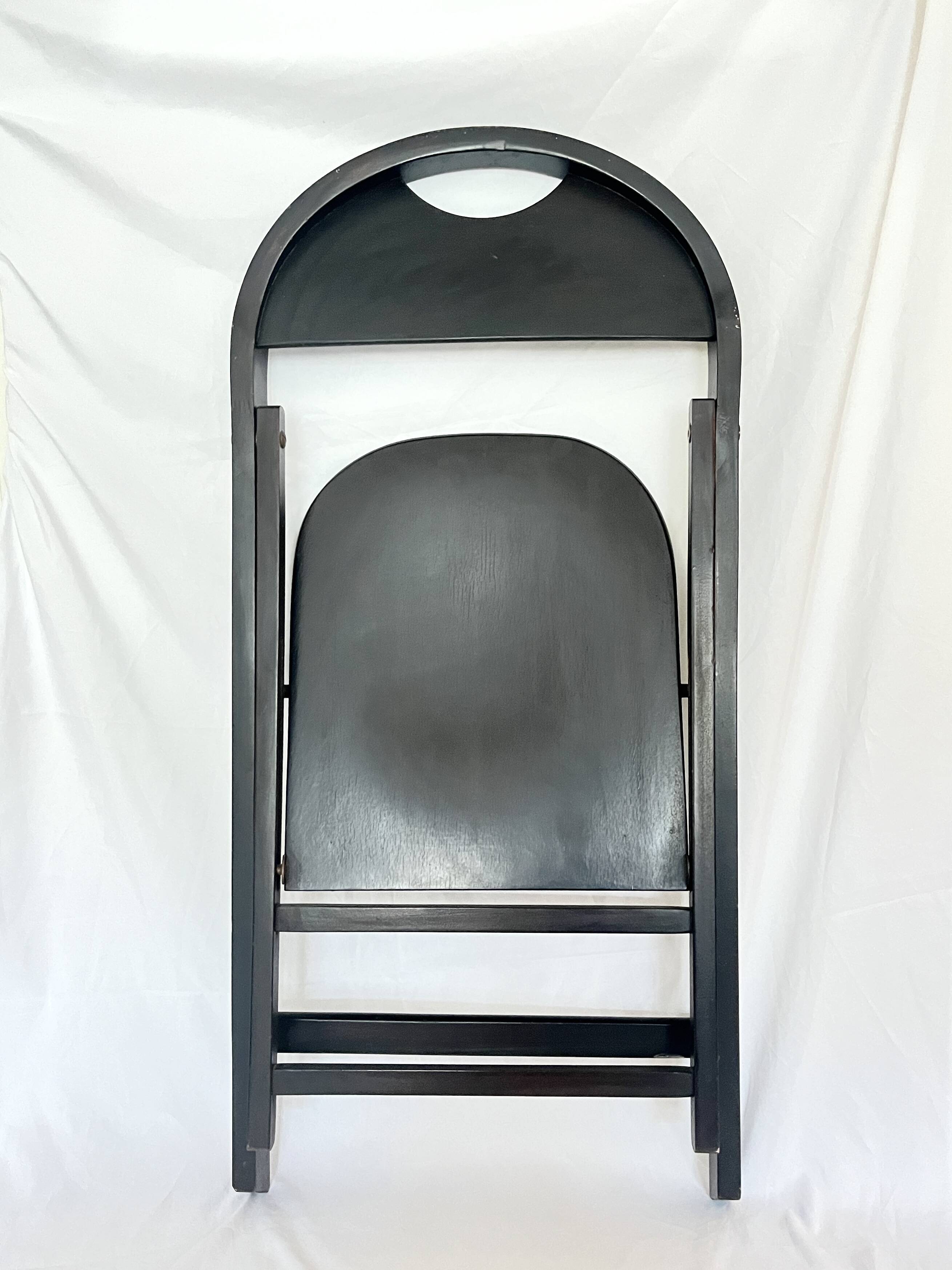 Vintage Tric Folding Chair by Achille & Pier Giacomo Castiglioni x Bernini