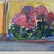 Arthur Yngve Nilsson, Swedish Modern Painting, 1960s, Oil on Canvas