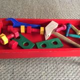 Child wooden workbench