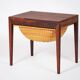 Sewing Table in Rosewood by Severin Hansen for Haslev Furniture Carpentry, 1950s