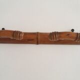 Coats wooden door