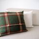 Housse de coussin tartan