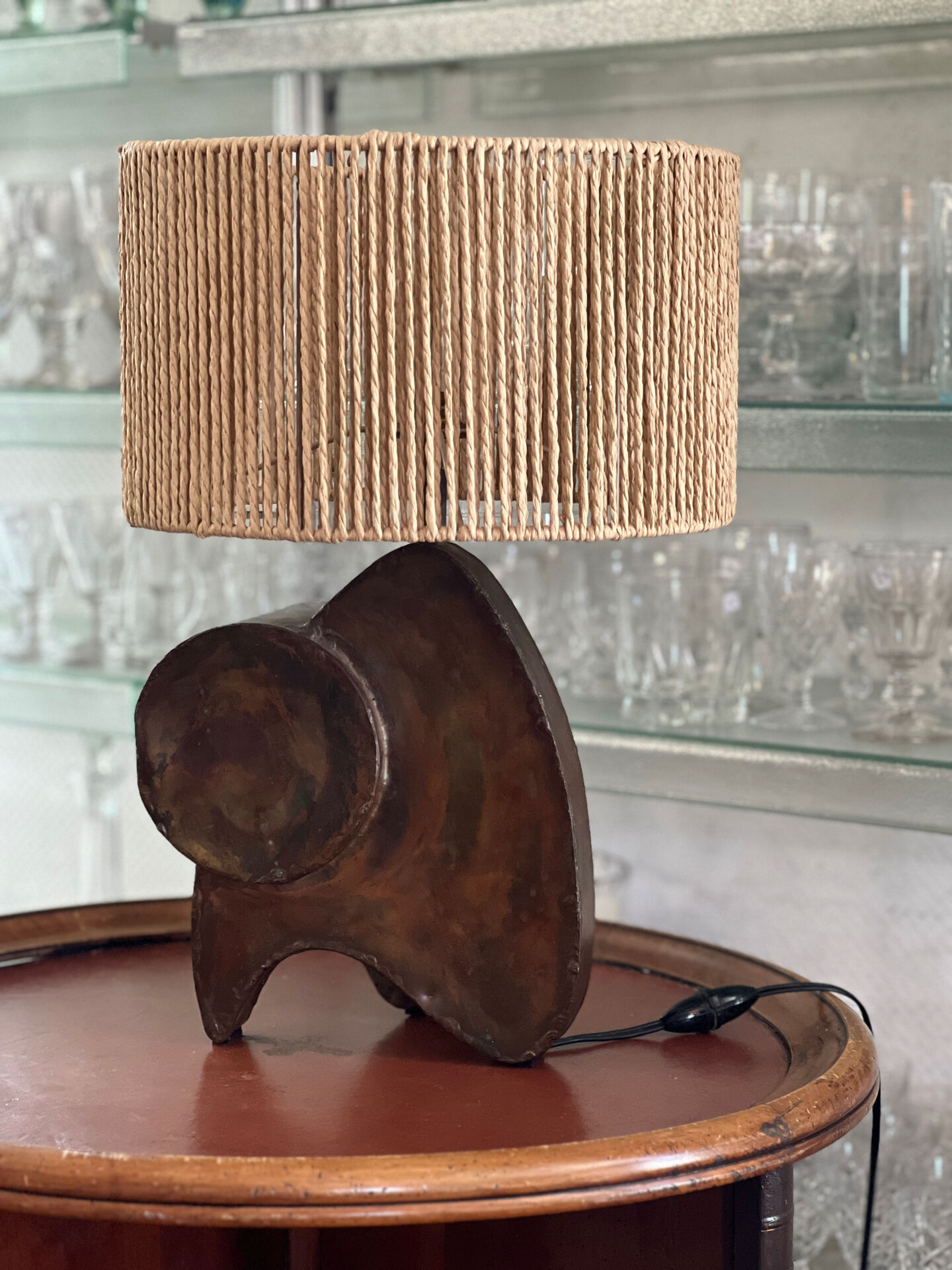 Brutalist lamp