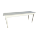 Table de bistrot blanche