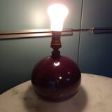 Enamelled stoneware lamp by Colette Houtmann