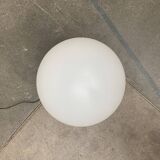 Vintage floor lamp in the shape of a globe from the French space age by SCE, France.