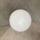 Vintage floor lamp in the shape of a globe from the French space age by SCE, France.