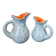 Pair of ceramic pitchers