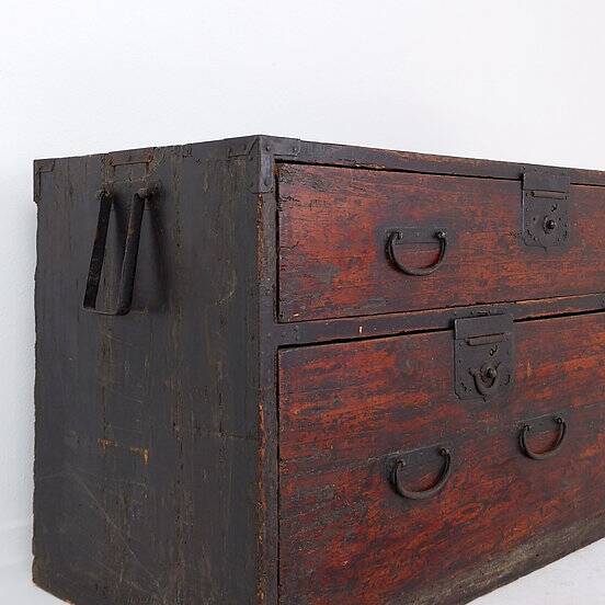 Antique Japanese todana tansu