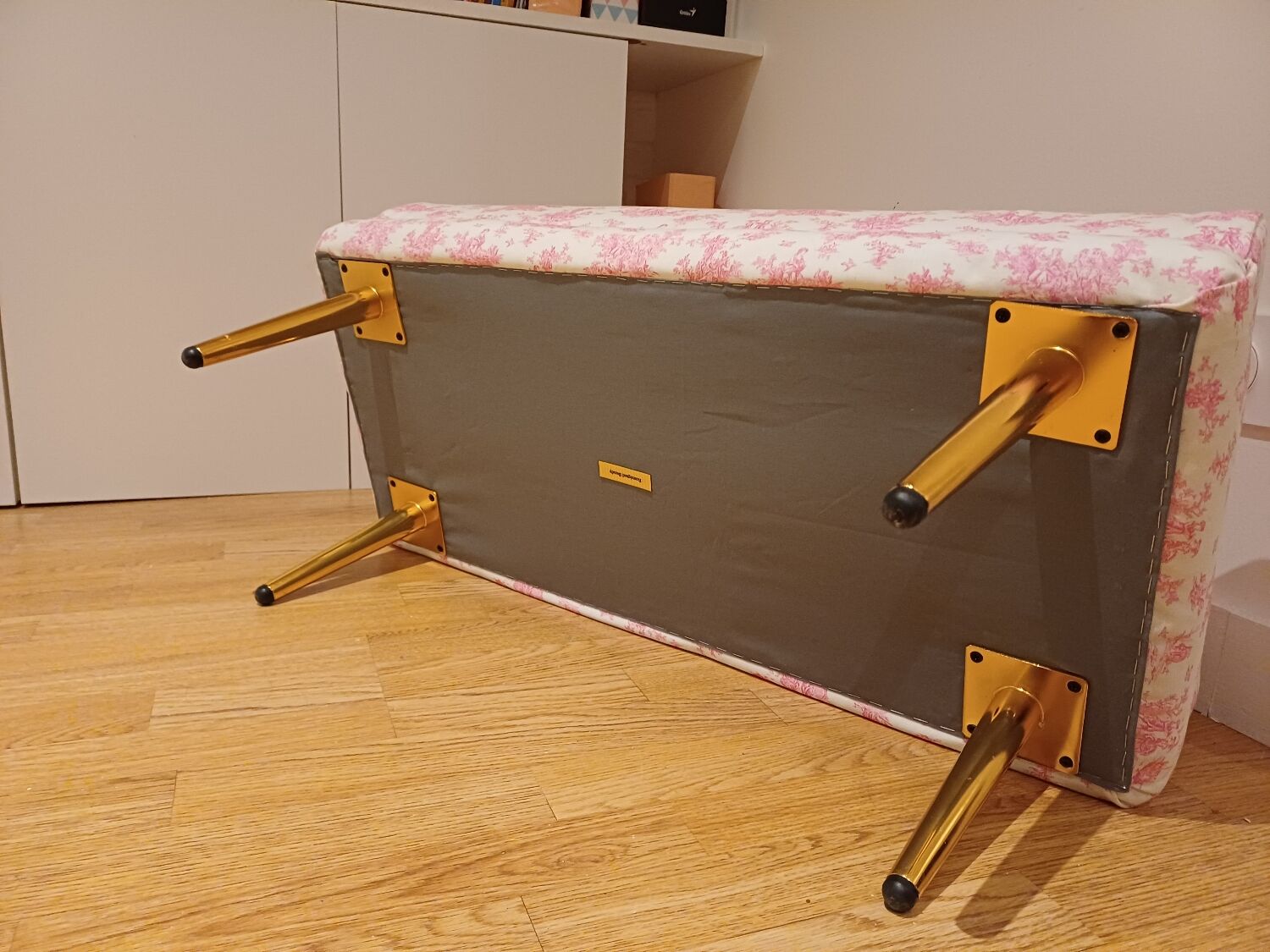 Toile de Jouy chaise longue