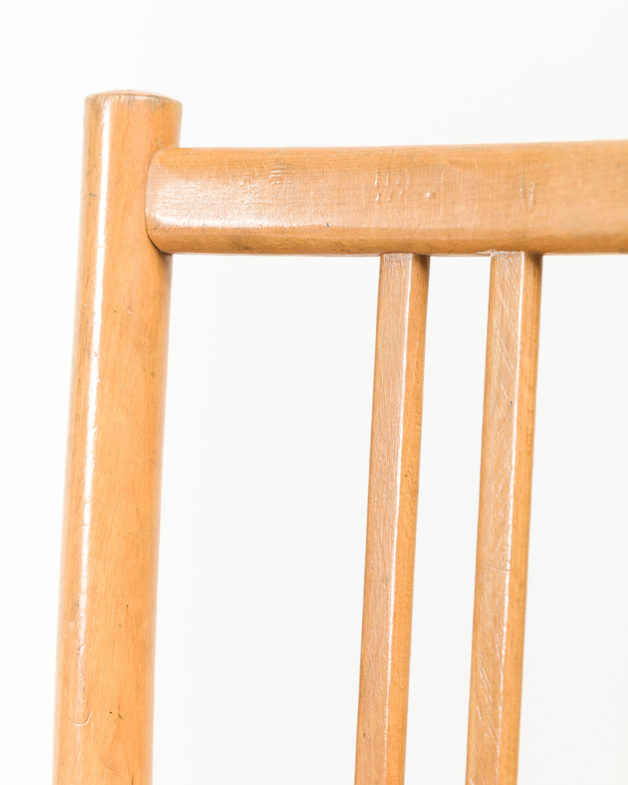 Ensemble de 4 chaises à manger de Ton, années 1970