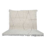 Incroyable tapis marocain - Tapis berbère - Tapis en laine - Tapis minimaliste - Tapis Beni ourain -