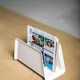 Designer magazine rack