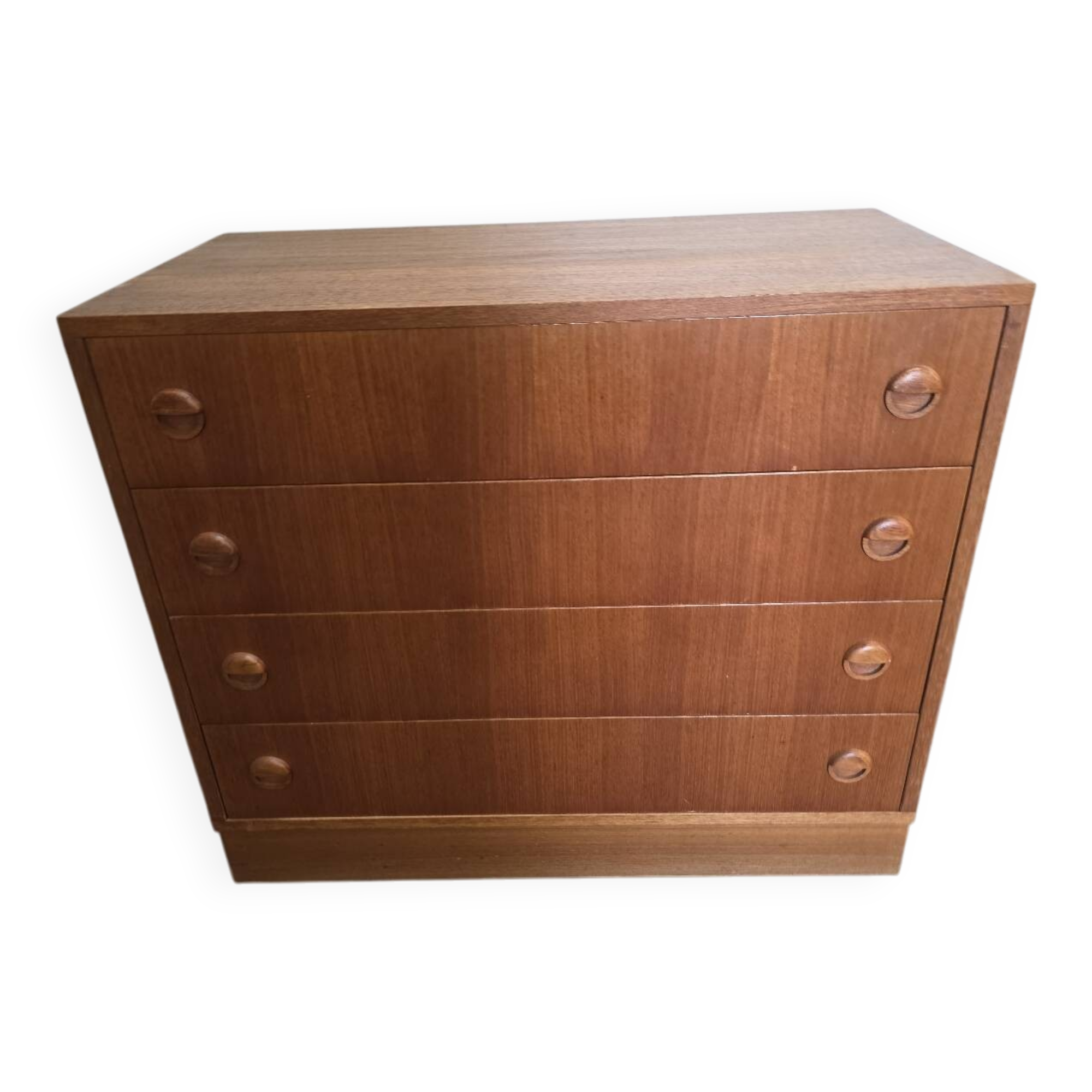 Scandinavian teak chest of drawers from the 60s