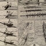 Lithograph on rowing - 1930
