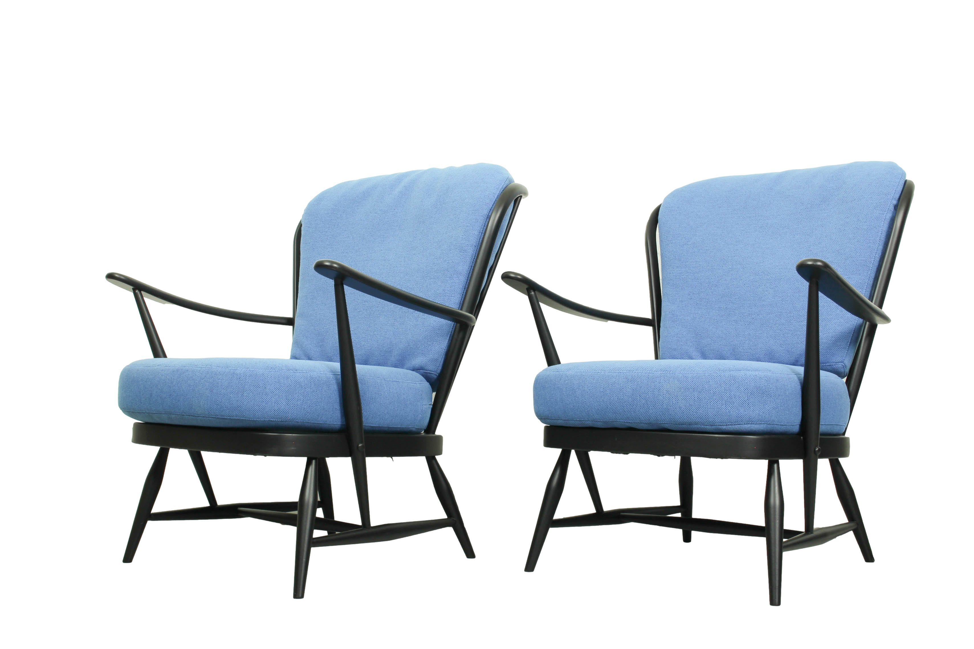 Lounge set with sofa daybed model ‘355’ and 2 windsor lounge chairs Lucian Ercolani for Ercol