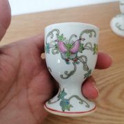 6 coquetiers chinois peint à la main