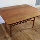 Table basse relevable "elevator" scandinave teck Tingstroms