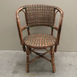 Fauteuil pour enfant en bambou - années 1930