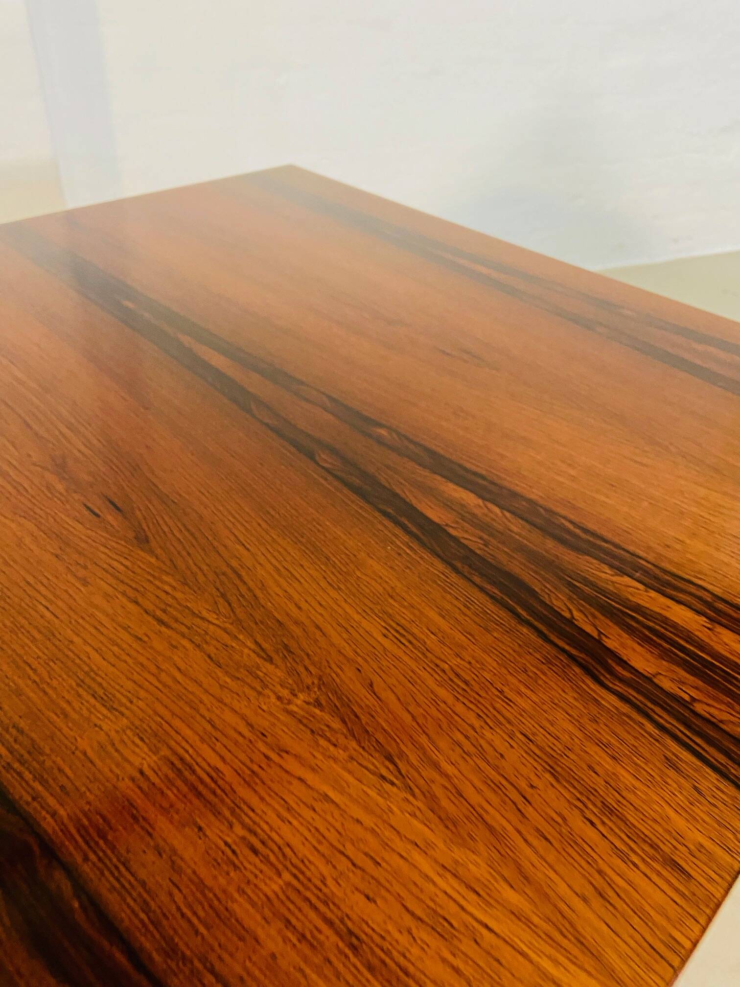 Vintage Danish mid-century rosewood coffee table