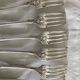 6 silver metal cutlery in their case