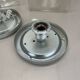 set of 2 CUBIC Ice Glass Ceiling Light, by J. T. Kalmar Lights, Austria