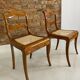 Ensemble de 2 chaises Biedermeier, Autriche, début du 19ème siècle