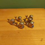 6 table card holders, whale