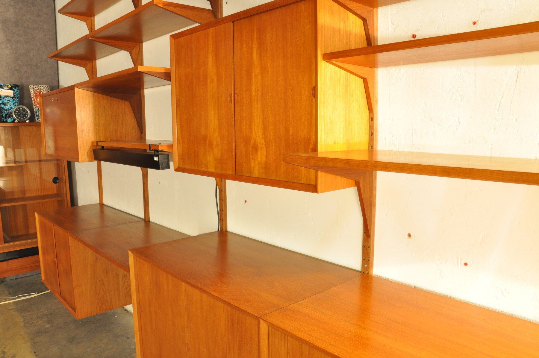 Wall unit - Poul Cadovius shelves