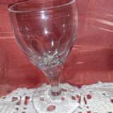 Paire de verres aperitif ou digestif  en crital art déco