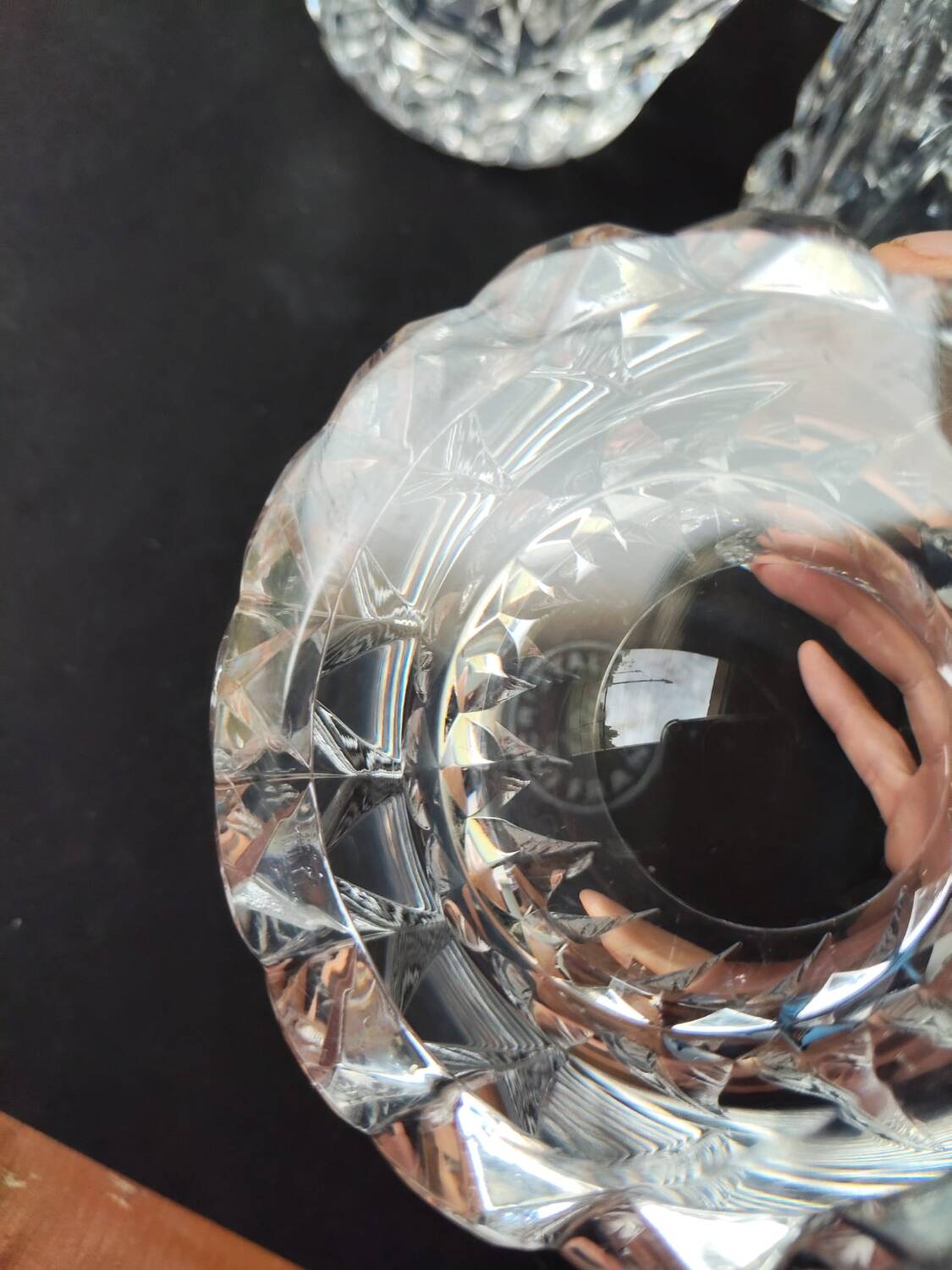 6 Verres à whisky tumbler Crystal St Louis Guernesey.