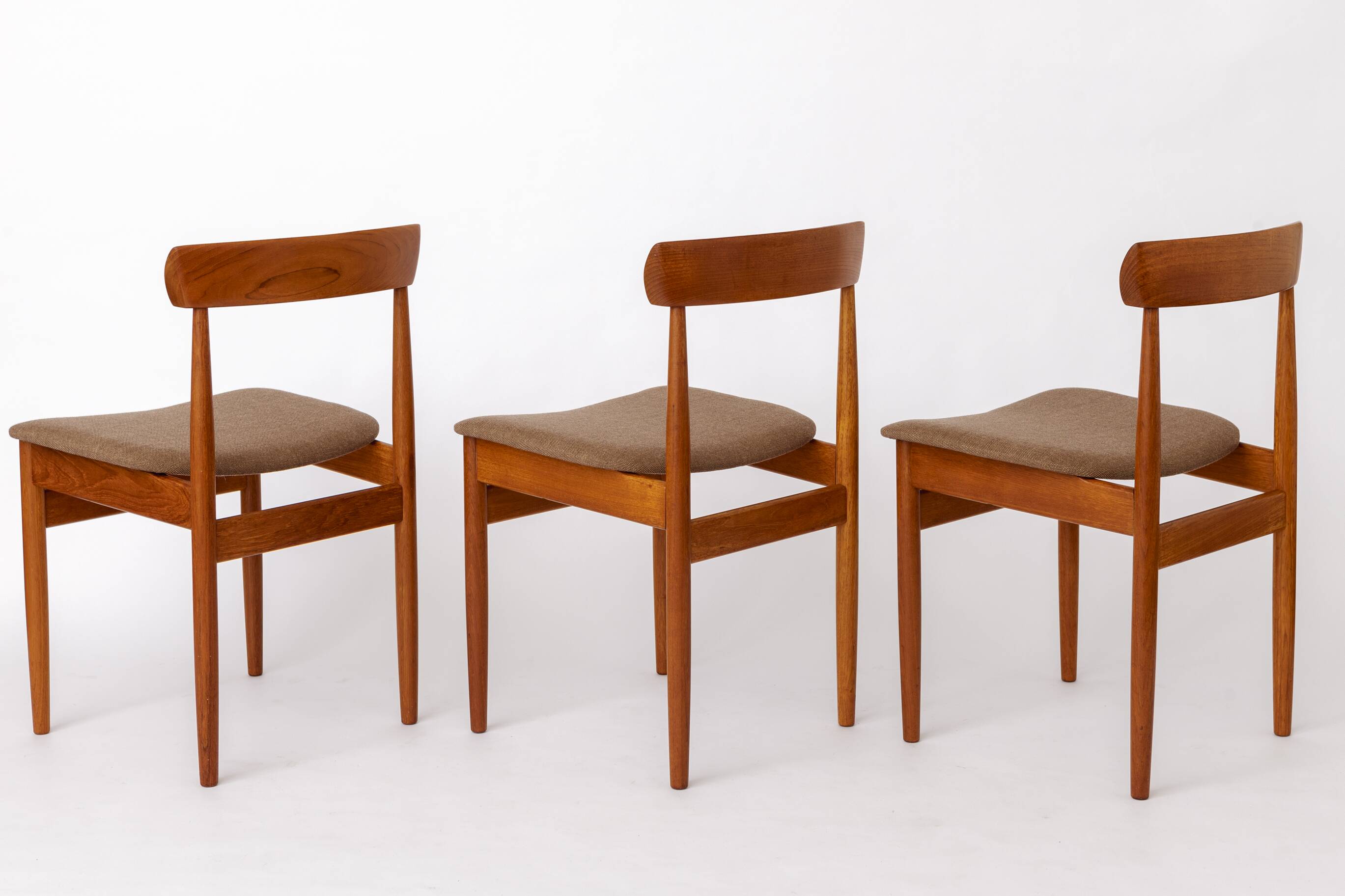 Set of 3 Vintage Teak Dining Chairs by Farsø Stolefabrik, 1960s Danish