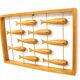 Wall decoration in teak 70's Denmark