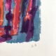 Honoré-marius bérard, gloria, 1950-51. original lithograph signed in pencil
