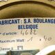 Vintage Sconce S.A. Boulanger - Belgium