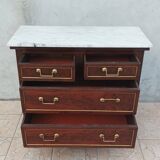 Louis XVI style mahogany chest of drawers
